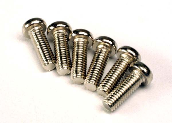 SCREWS ROUND-HEAD 2.6X8MM (6)