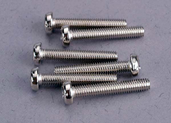 SCREWS ROUND-HEAD 3X18MM (6)