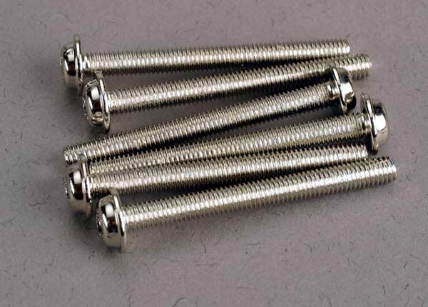 SCREWS WASHERHEAD 3X30MM (6)