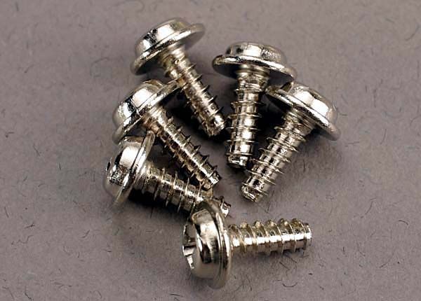 SCREWS WASHERHEAD 3X8MM ST (6)