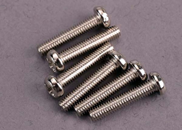 SCREWS ROUND-HEAD 3X15MM (6)