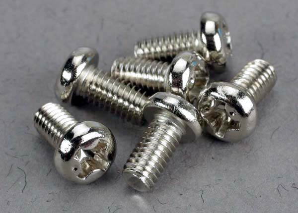SCREWS ROUND-HEAD 3X6MM (6)
