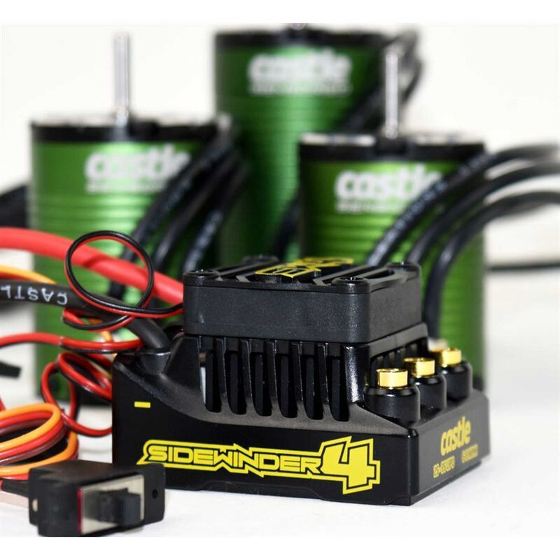 SW4 12.6V 2A BEC WP SL ESC, 1410-3800 5mm Sens Mt