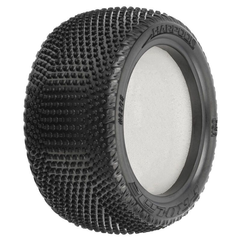 1/10 Harpoon CR3 Rear 2.2 Carpet Buggy Tires (2)