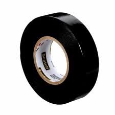 Scotch 0.75-in x 66-ft Vinyl Electrical Tape Black
