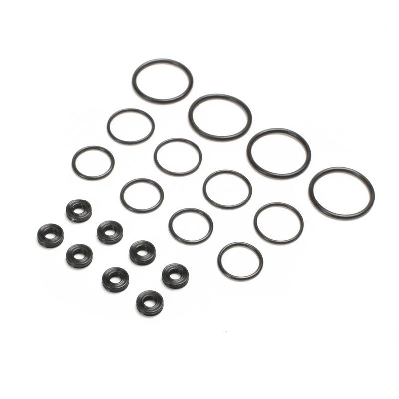 Seal Set, X-Rings, G3 3.5mm (4 shocks)