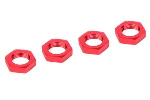 Wheel Nut - Aluminum - Ribbed - 4 pcs: Dementor, Kronos, Python, Shogun, Kagama