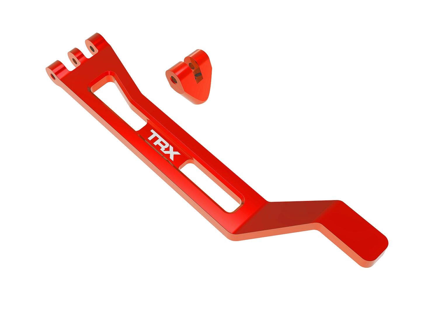 BATT HOLD-DOWN/POST ALUM RED