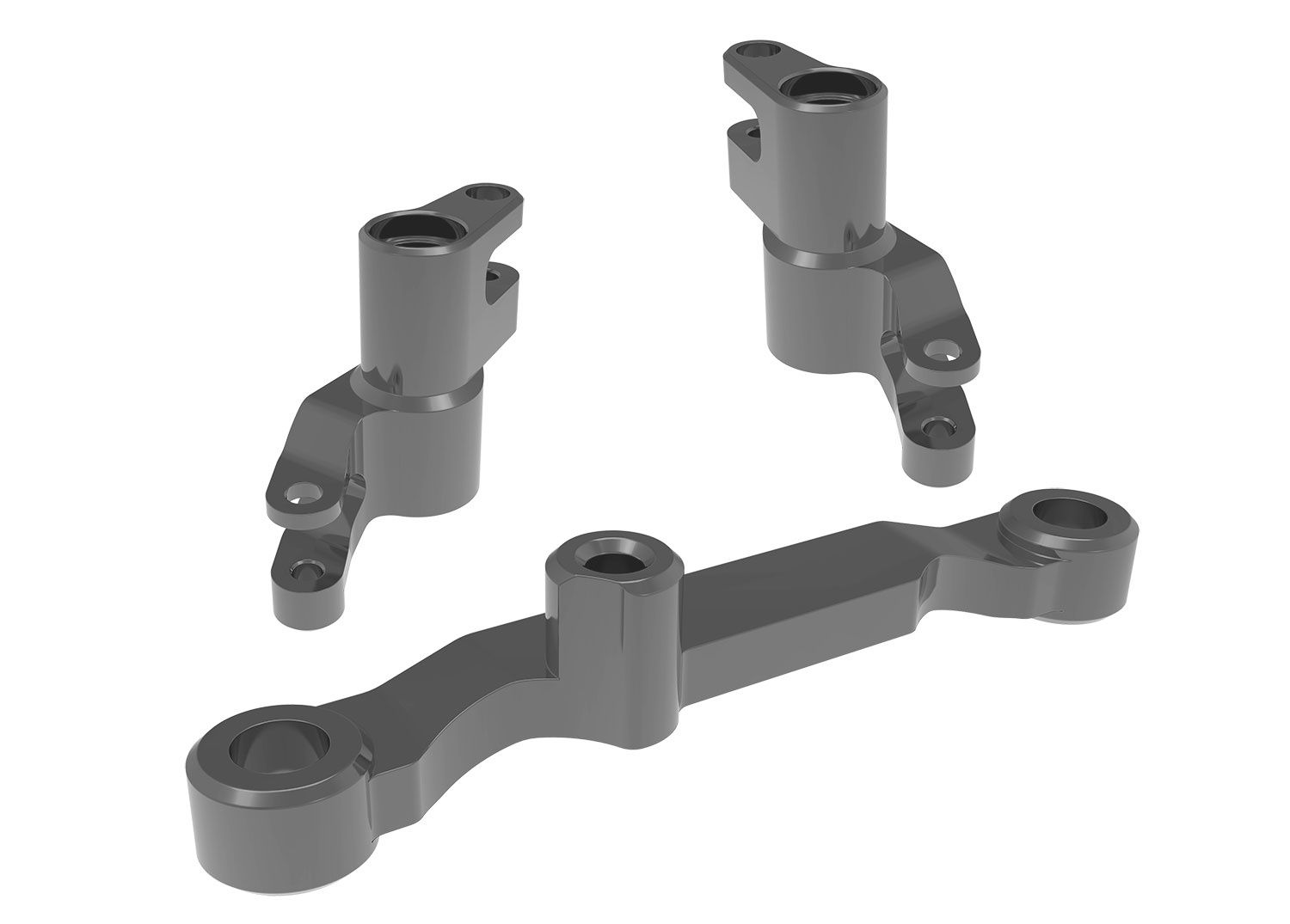 STEERING BELLCRANKS ALUM GRAY