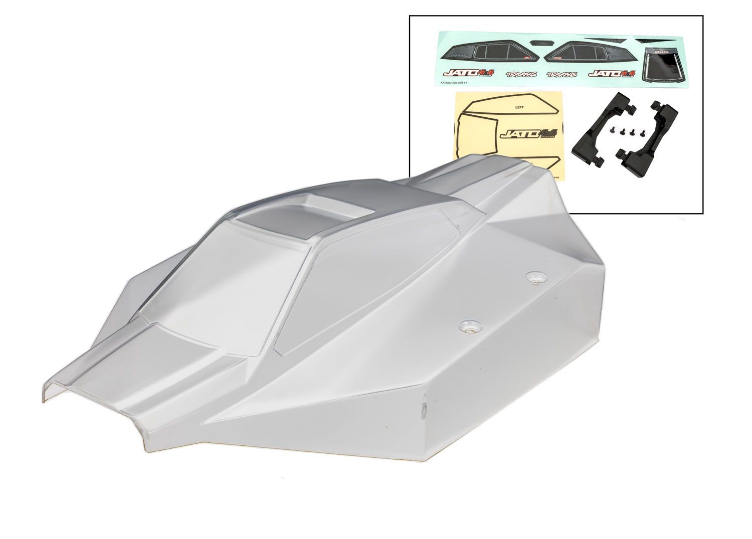 BODY JATO 4X4 CLEAR/DECALS