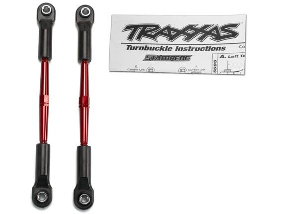 TOE LINK 61MM ALUMINUM RED