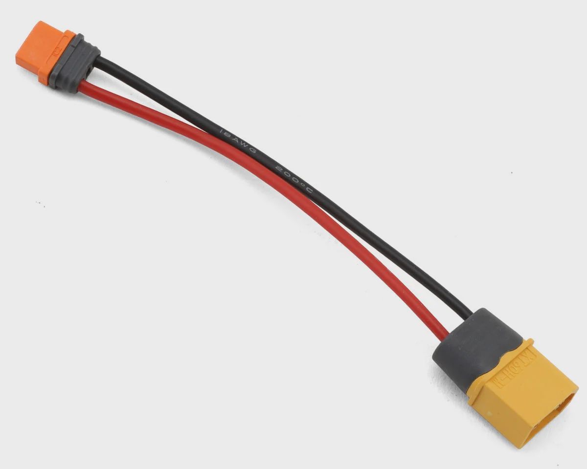Furitek Paso ESC IC2 Female to XT60 Male Power Adapter