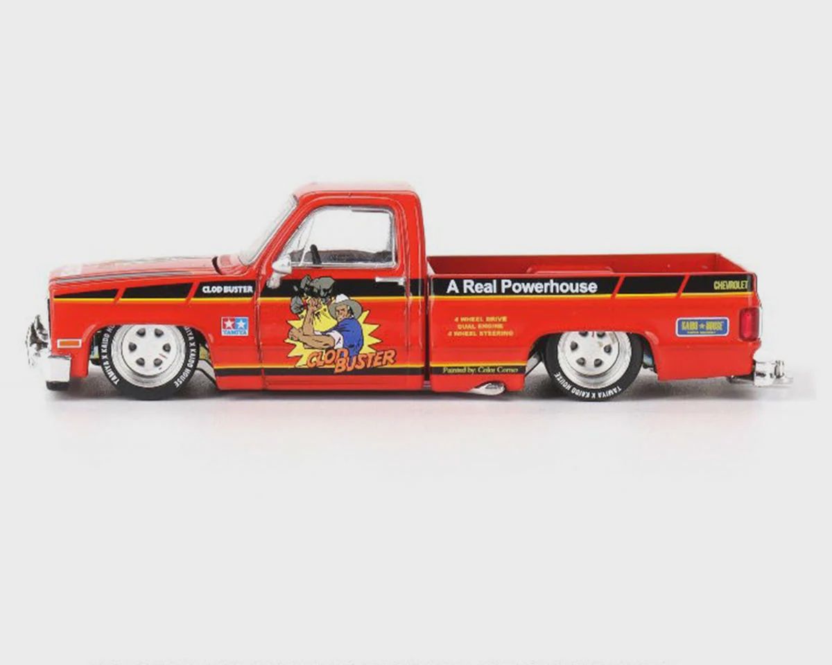 Tamiya Kaido GT Chevrolet Silverado Tamiya X Kaido House &quot;Clod Buster&quot; 1/64 Diecast Model (Limited Edition)