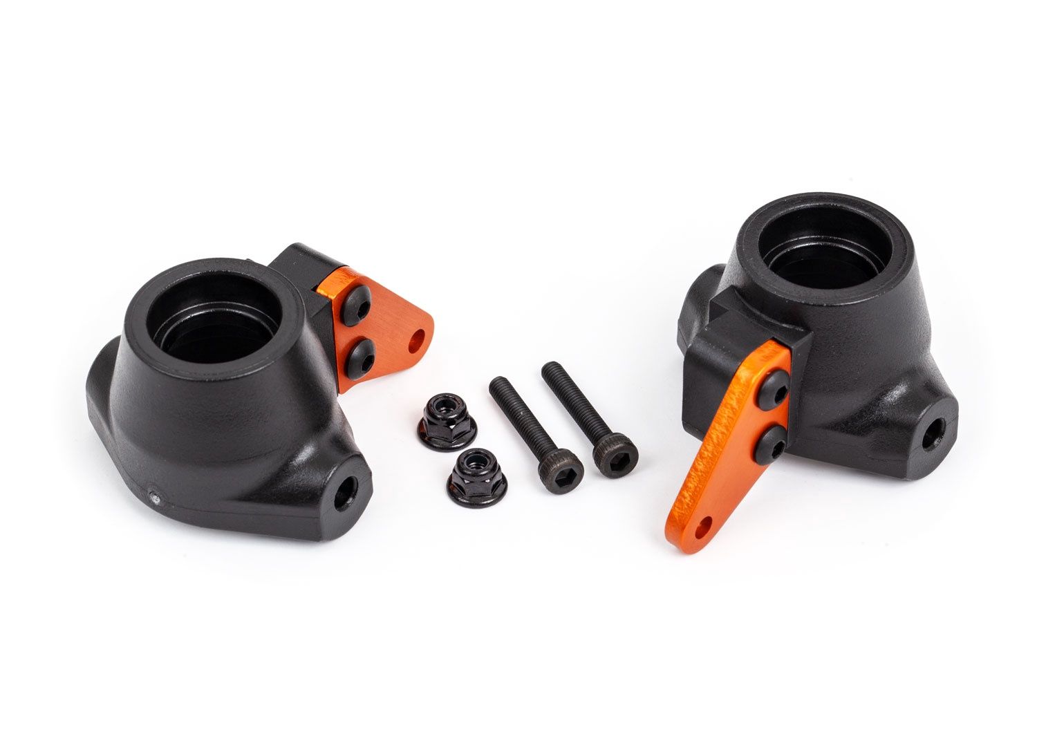 STEERING BLOCK ARMS ALUM ORNG