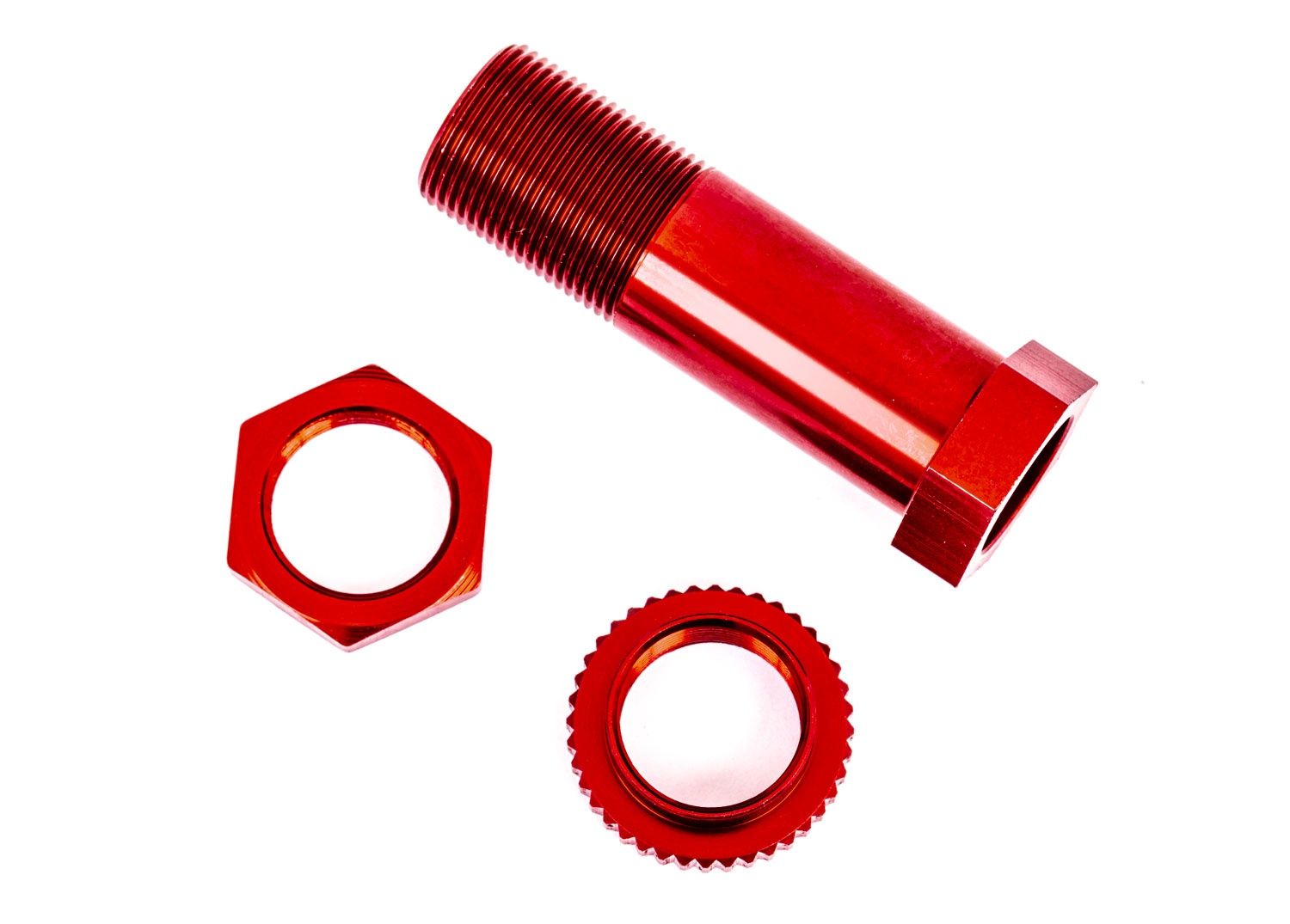 SERVO SAVER POST ALUMINUM RED