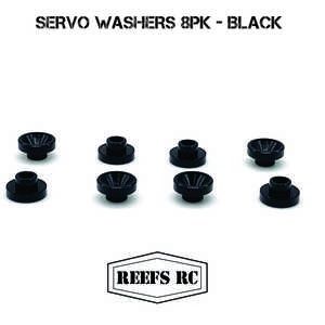Servo Washers 8PK - Black