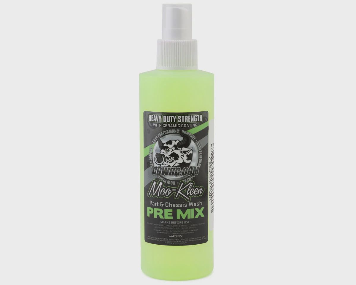 Cow RC MOO-Kleen Part &amp; Chassis Wash Pre Mix (8oz)