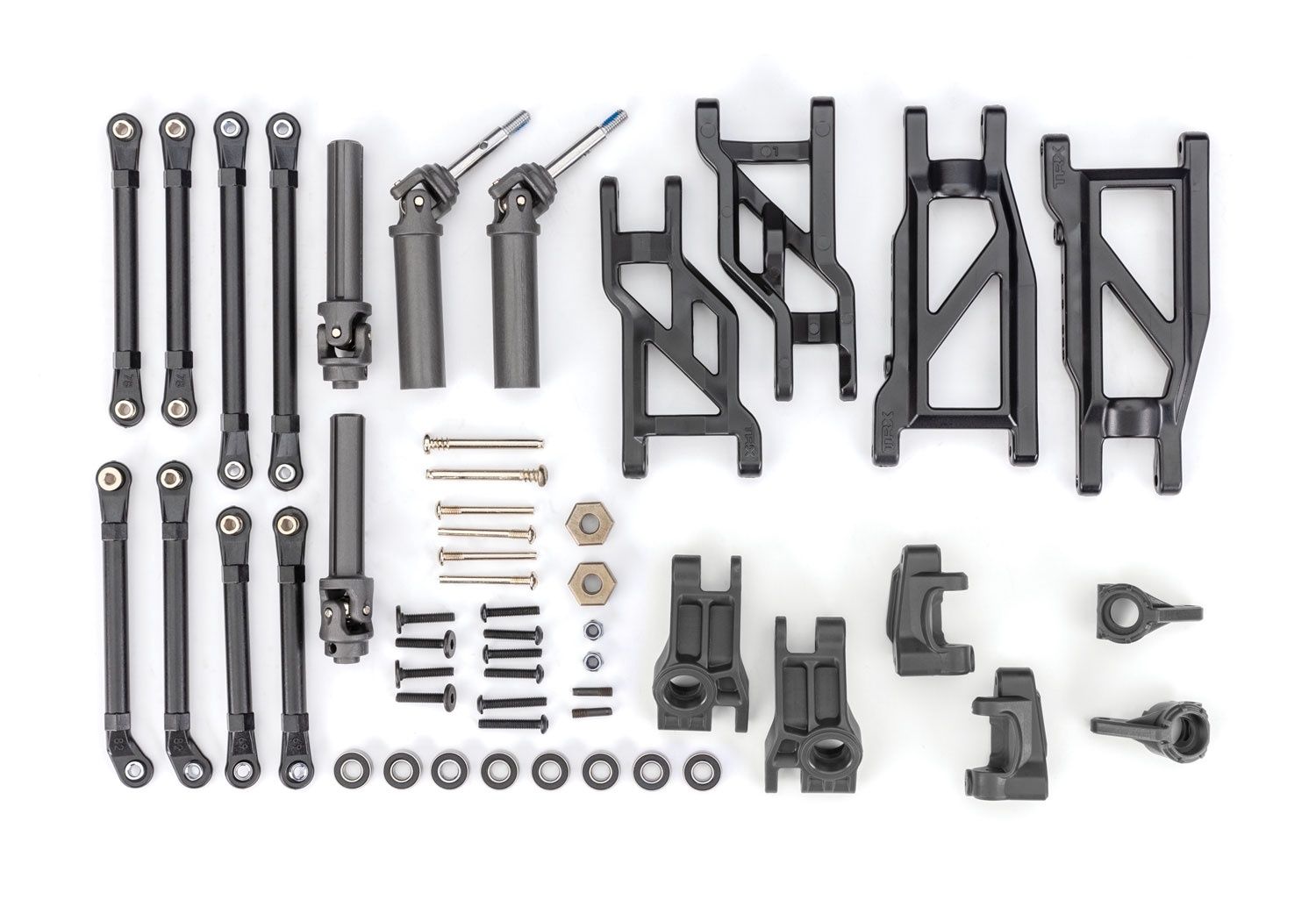 DRIVELINE &amp; SUSP KIT 2WD BLK