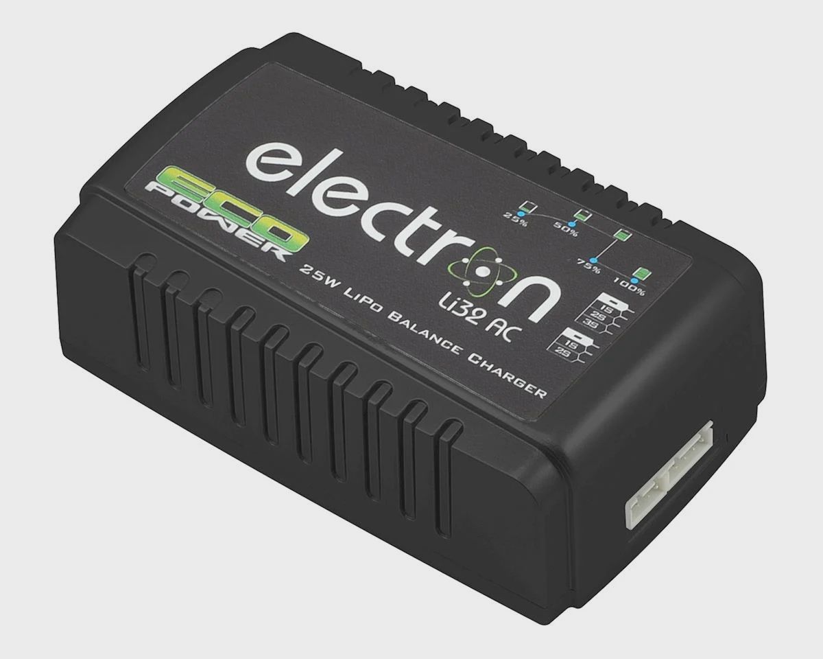 EcoPower &quot;Electron Li32 AC&quot; LiPo Balance Battery Charger (2-3S/2A/25W)