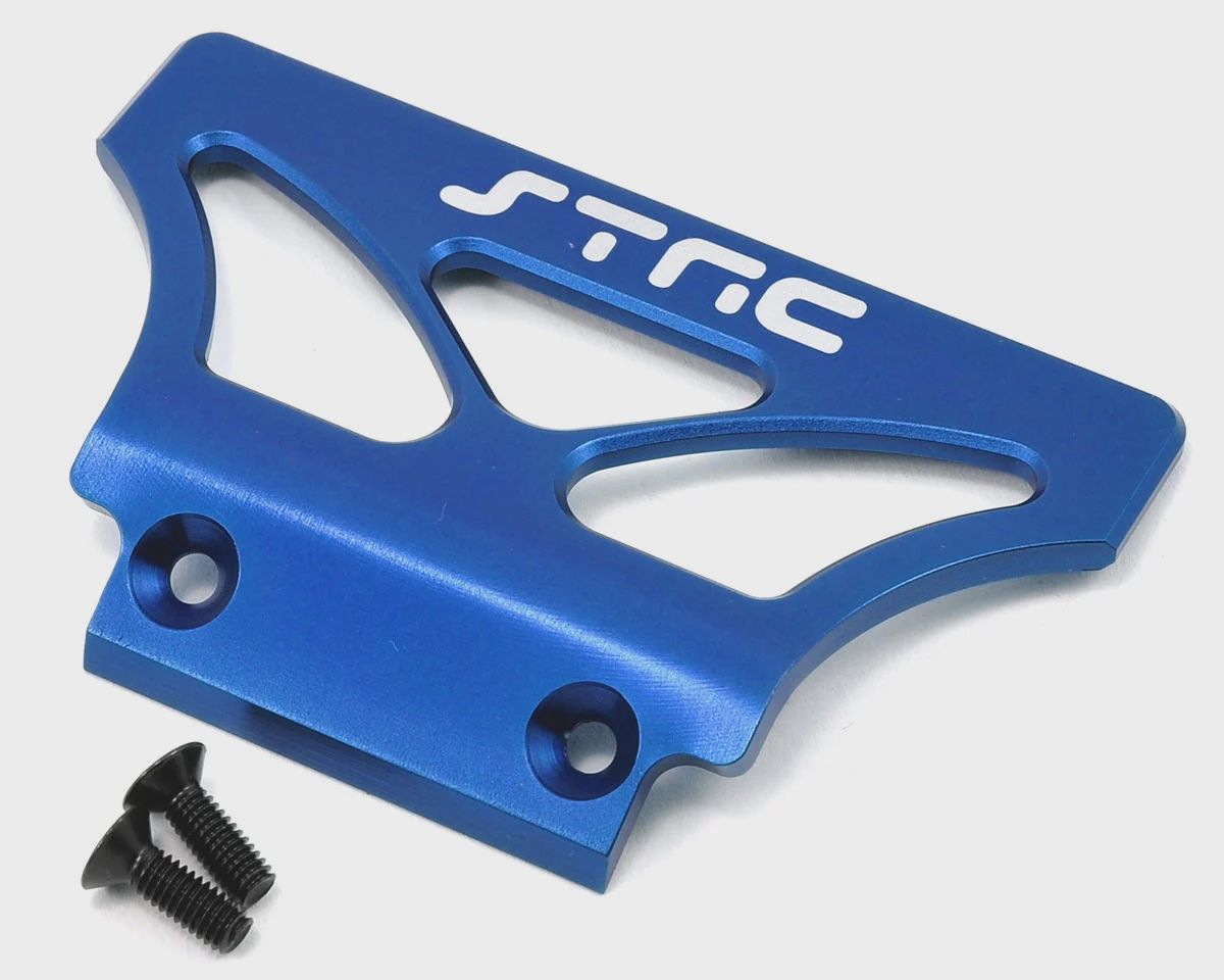 ST Racing Concepts Oversized Front Bumper for Traxxas Stampede/Rustler/Bandit (Blue)