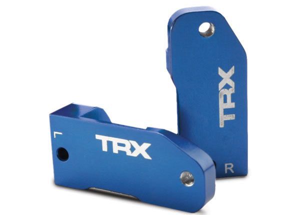 CASTER BLOCK ALUMINUM BLUE 30D, Color: Blue