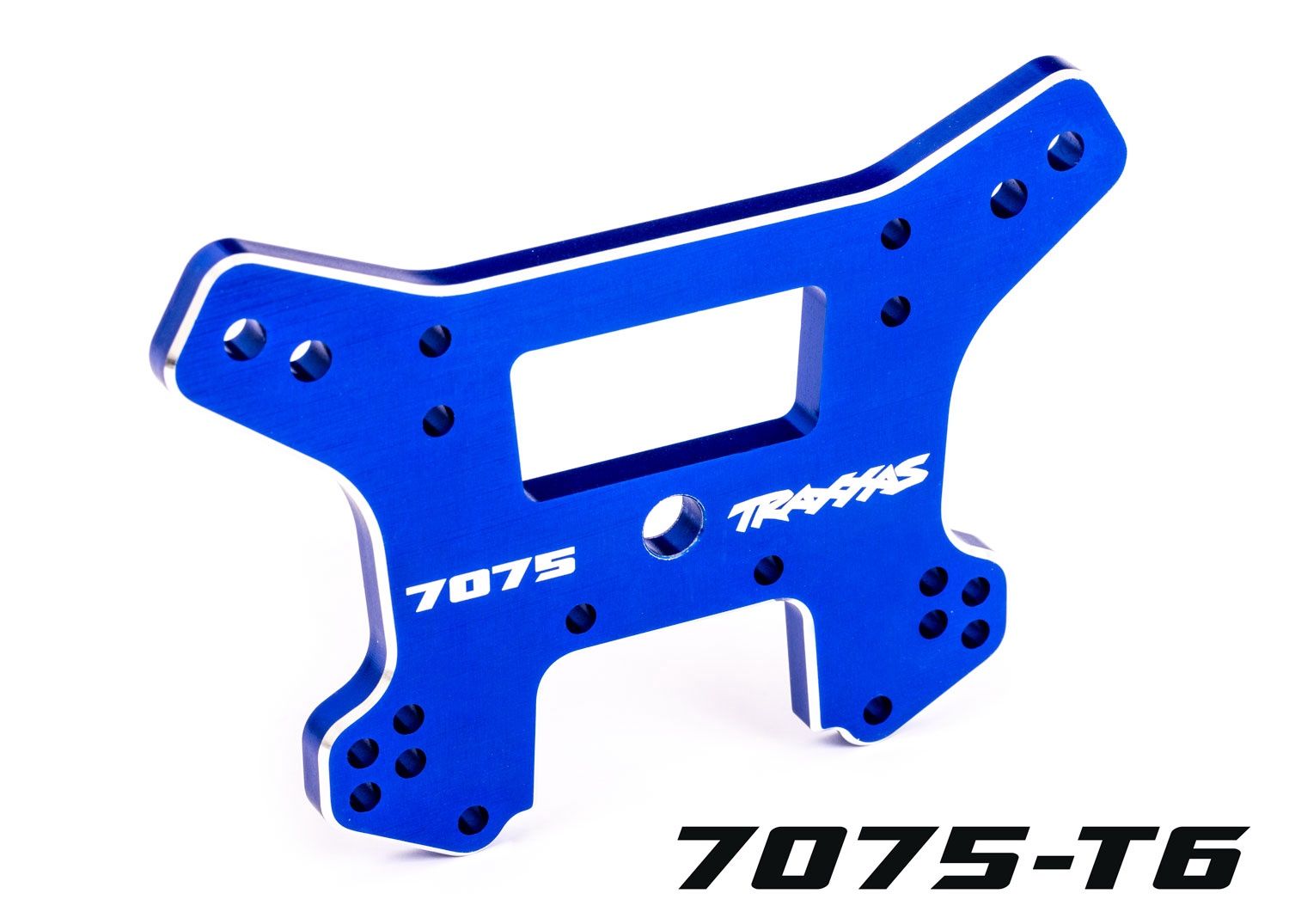 SHOCK TOWER FRONT ALUM BLUE, Color: BLUE
