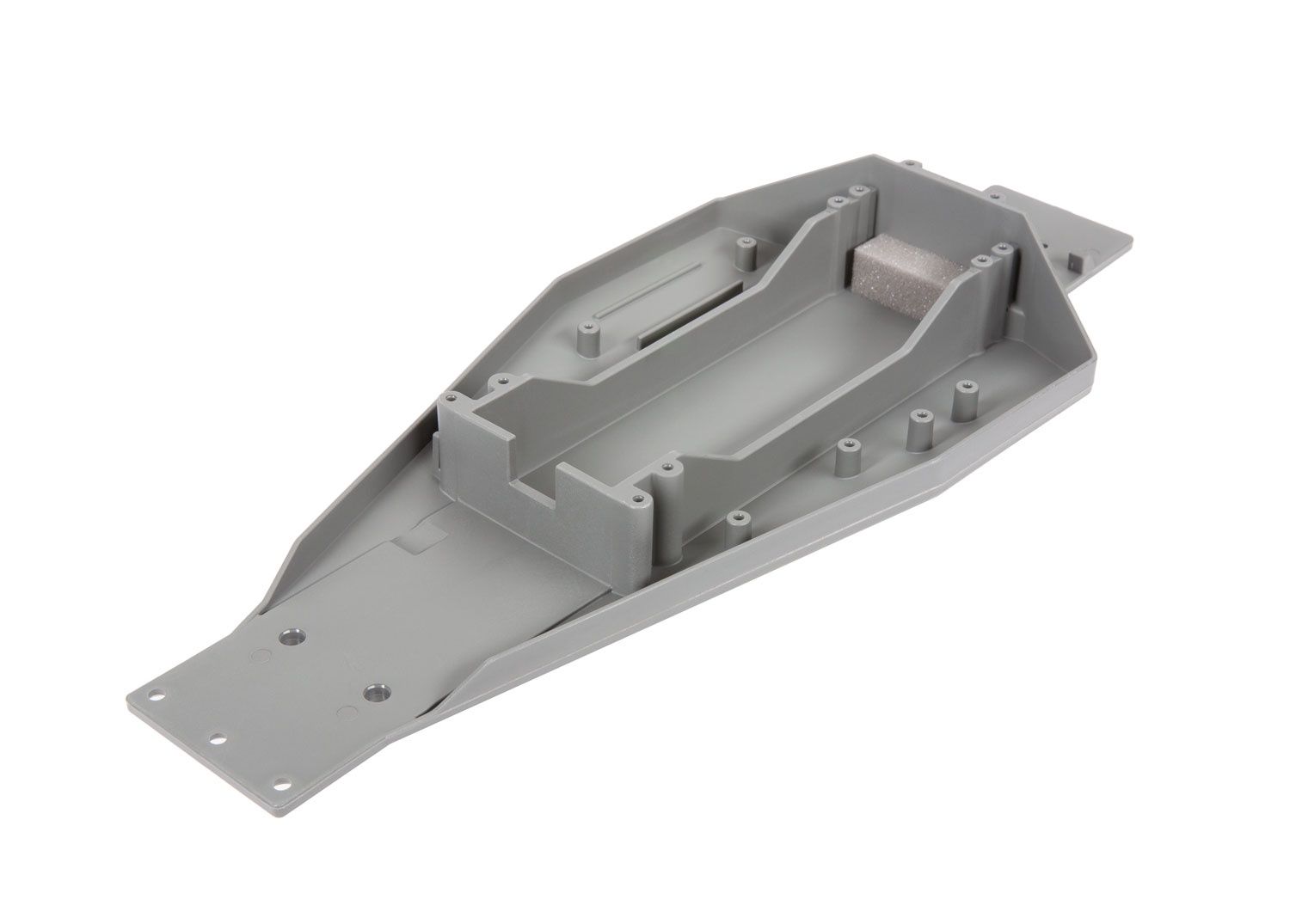 LOWER CHASSIS 166MM BATT COMPARTMENT, Color: Gray