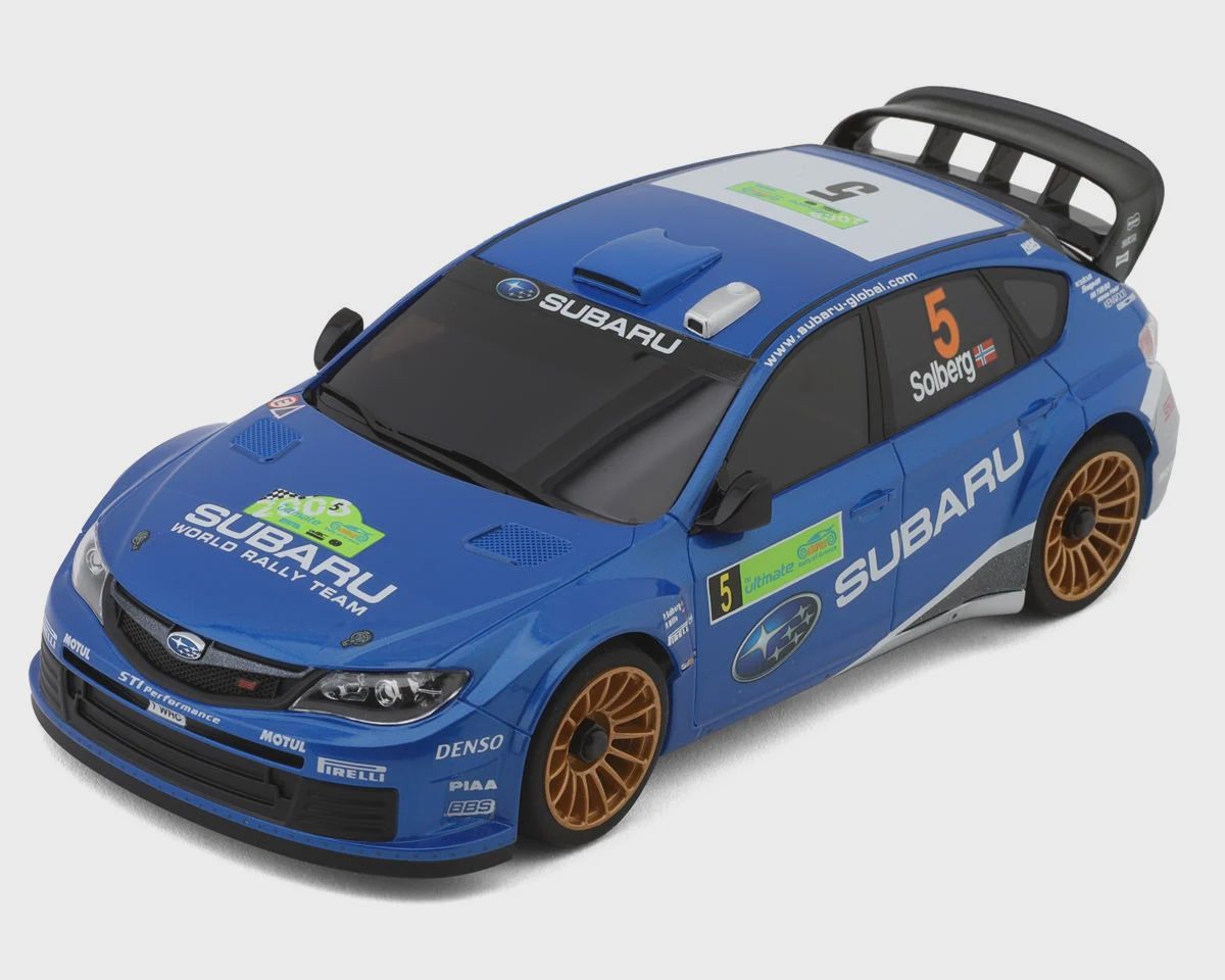 Kyosho Mini-Z MA-020 Subaru Impreza WRC 2008 Pre-Painted Body (Blue)