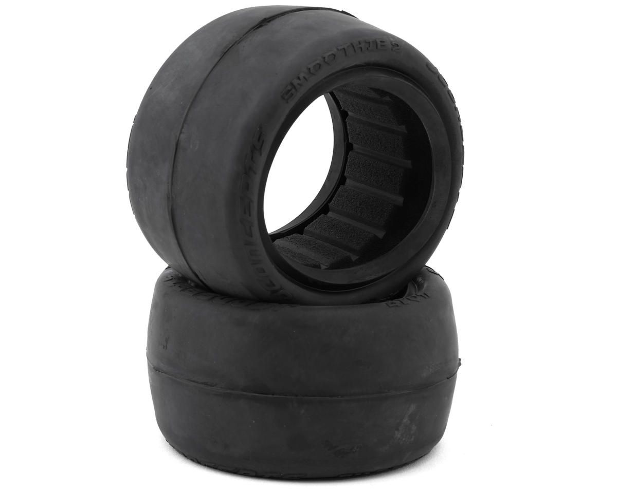 JConcepts Smoothie 2 2.2&quot; Rear Buggy Tires (2) (Blue)