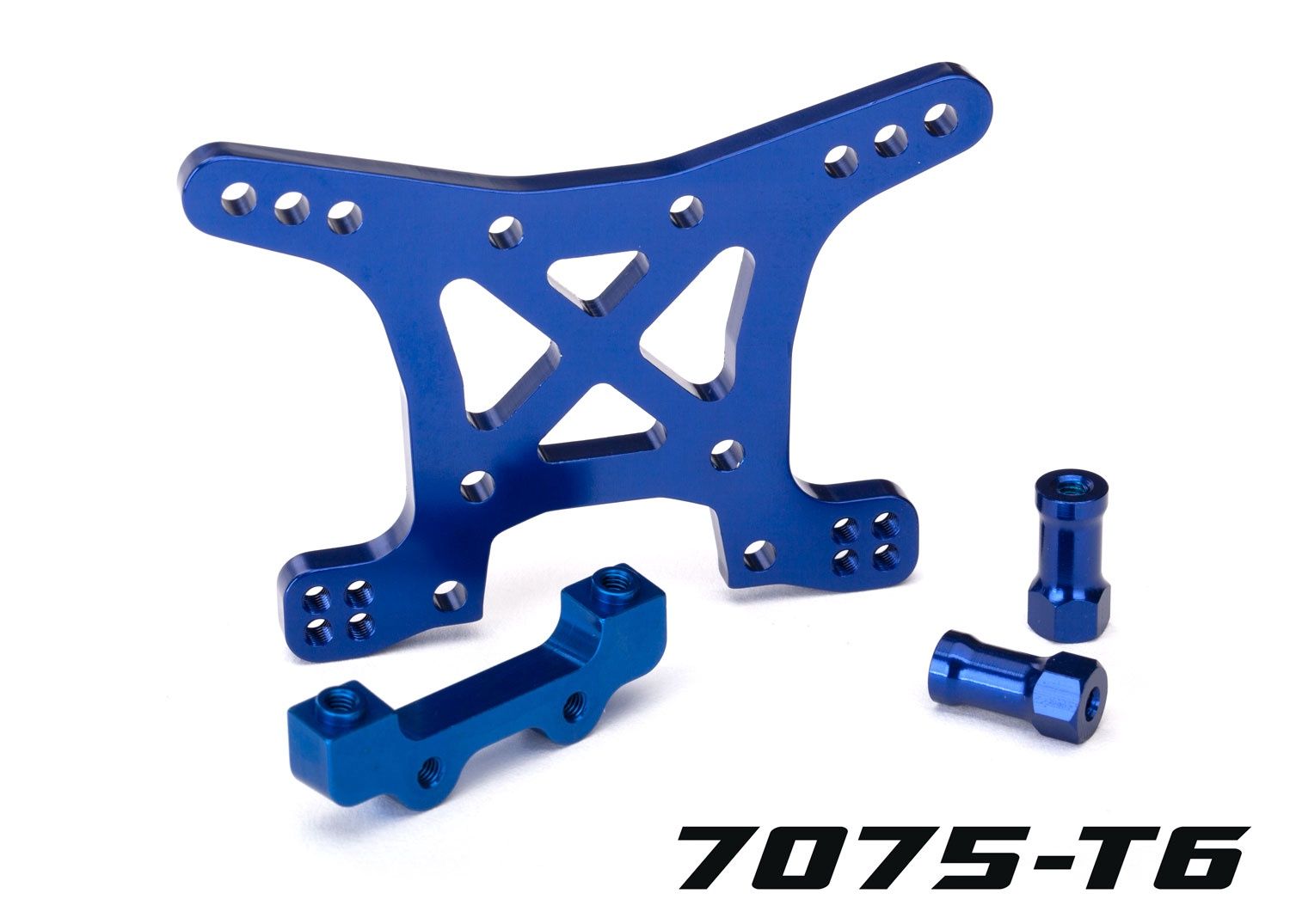SHOCK TOWER FRNT ALUMINUM BLUE