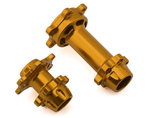 Aluminum Hub Set, Machined, Color: Gold