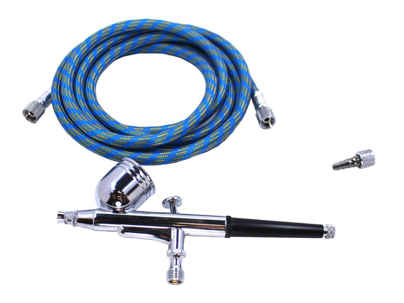 Dual Action Gravity Feed Airbrush &amp; Air Compressor Combo