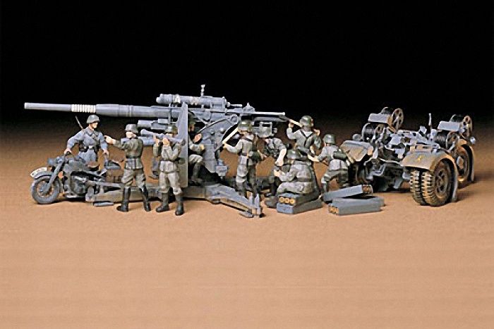 1/35 German 88mm Gun Flak 36.37 Plastic Model Kit