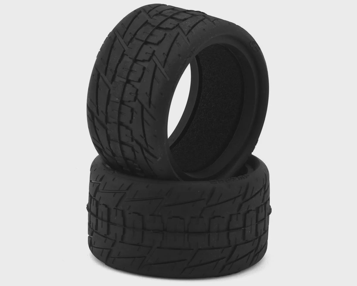 JConcepts Swiper LP 2.2&quot; Rear Buggy Dirt Oval Tires (2) (Aqua A2)