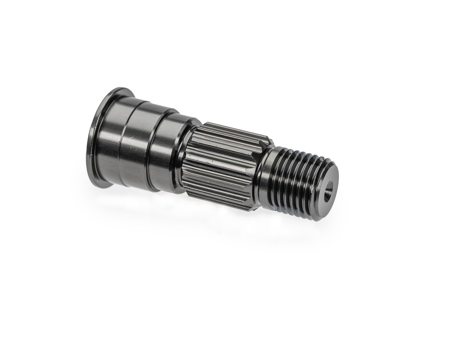 STUB AXLE FRONT ALUM GRAY, Color: GRAY