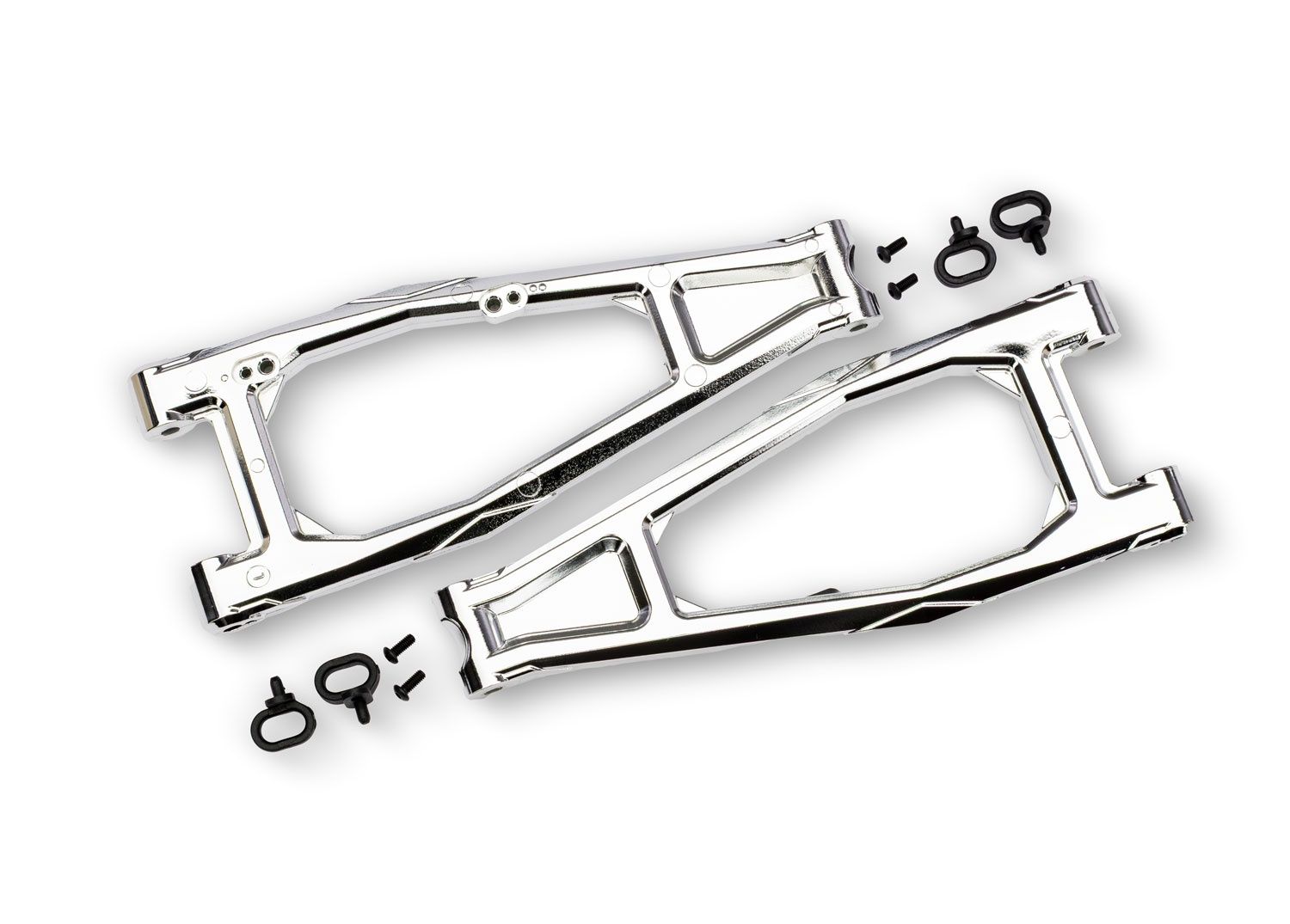 Sand Car Upper Front HD Suspension Arms (L&amp;R), Color: Chrome