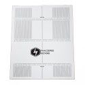 Racers Edge Pit Set Up Board for 1/10, 1/8 Buggy &amp; On Road Car, 400x480mm, Extra Lighweight with Plastic Decal