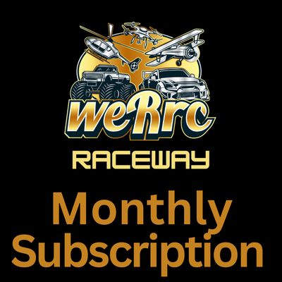 WE R RC - RACEWAY - MONTHLY RACERS PASS