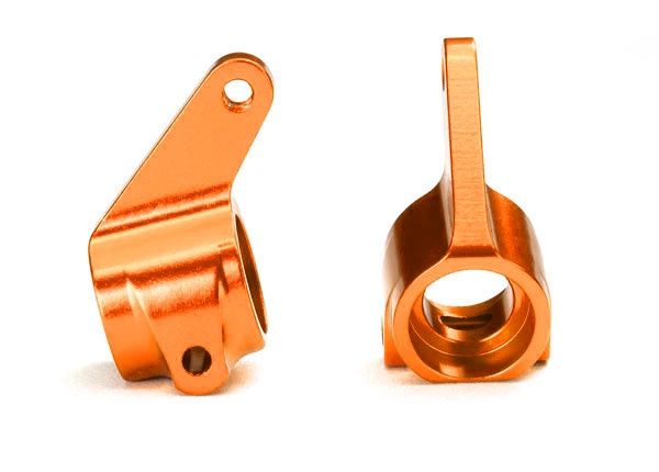 Orange Aluminum Steering Blocks (L&amp;R)