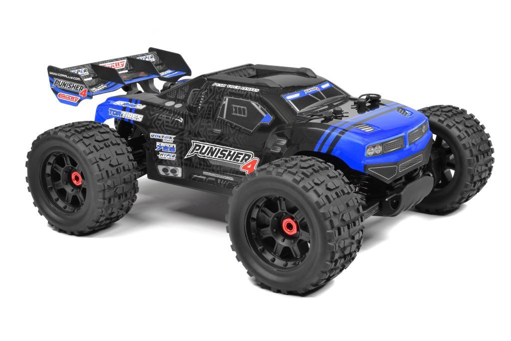 Punisher 4S Monster Truck RTR Version, Color: BLUE