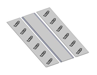 MIP - Moore&#39;s Ideal Products Servo Tape, Low Profile 1 x 6 x .025 inch (3)