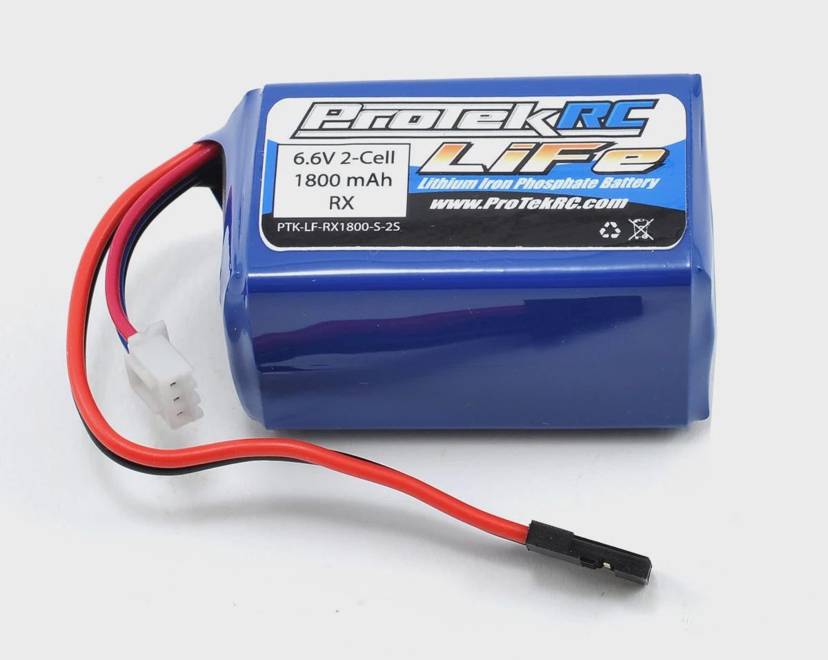 ProTek RC LiFe Hump/Short Receiver Battery Pack (Kyosho/Tekno) (6.6V/1800mAh) (w/Balancer Plug)