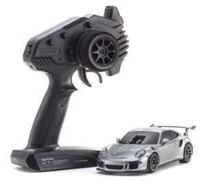 Mini-Z RWD Porsche 911 GTR RS GT MR-04 Readyset, Silvermetallic