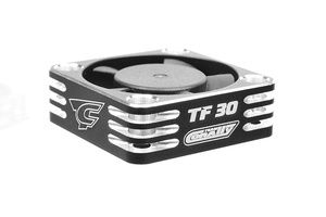 Ultra High Speed Cooling Fan TF-30 w/BEC Connector - 30mm Color Black - Silver