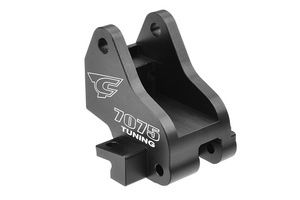 Chassis Brace Holder, Shock Tower Stiffener, Rear, Swiss Made 7075 T6, Black