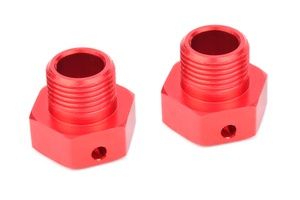 Wheel Hex Adapter, Wide RTR, Aluminum, 2 pcs for Dementor, Kronos, Python, Shogun, Kagama