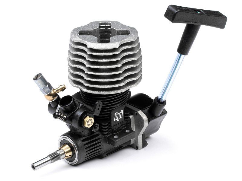 Nitro Star G3.0 Engine, w/Pullstart, 6.5mm Rotary Carb, SG Shaft, Side Exhaust