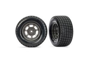Dirt Oval Gray Front