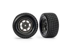Dirt Oval Gray Rear