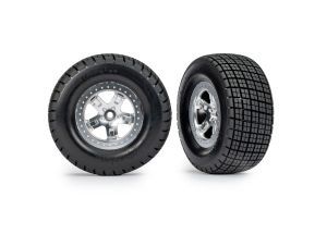 Dirt Oval Satin Front